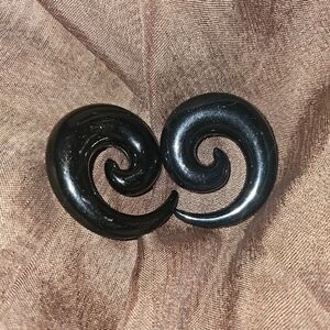 Acrylic Spiral Snail Plug Ear Stretching